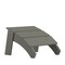 Flash Furniture Gray Poly Resin Adirondack Style Ottoman JJ-C14309-GY-GG - alternate 9